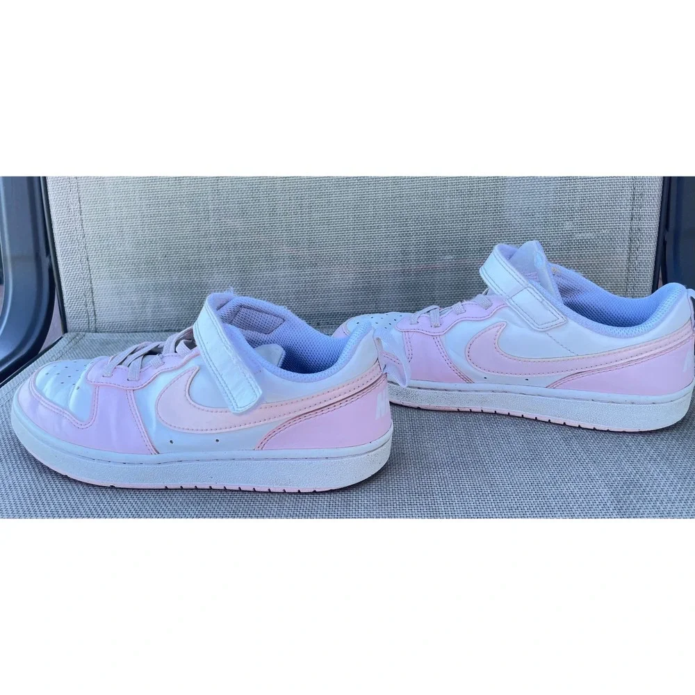 Nike Court Borough Low 2 Kids 2Y Pink White DV5457-105 Sneakers